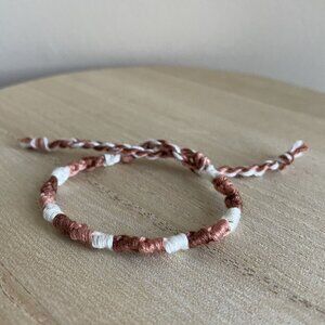 Adaline Bracelet, anklet, trendy, comfortable, tie, embroidery thread, woven, gi